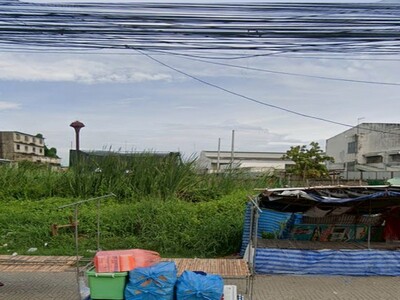 ขายที่ดินเปล่า 1-1-18 ไร่  ติดถนนเศรษฐกิจ 1  ใกล้ซอยคลองมะเดื่อ 1