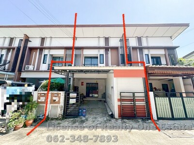 ขายขาดทุน ทาวน์โฮม บ้านฟ้าปิยรมย์ ลำลูกกาคลอง 7 พร้อมอยู่ 