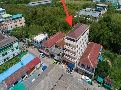 ตึกอพาร์ทเม้นท์ 4 ชั้น รวม 24 ห้อง 60 ตารางวา ซอยคลองหลวง 1