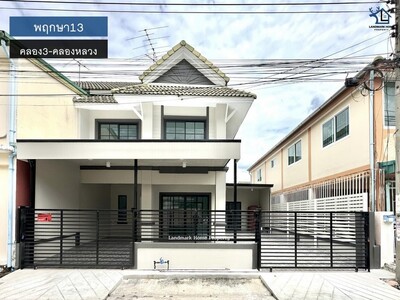 IN-031 ขายบ้านแฝด 2 ชั้น พฤกษา13 คลอง3 คลองหลวง