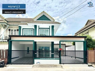 lN-029 ขายบ้านแฝด 2 ชั้น พฤกษา13 คลอง3 คลองหลวง