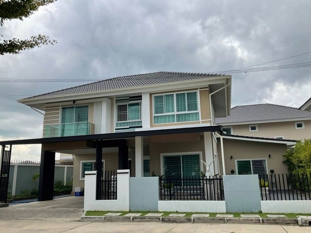 T01918 ให้เช่าบ้านเดี่ยว กาญจน์กนก 12 เฟส 2 ใกล้บุญถาวร สาขาเชียงใหม่ ตกแต่งครบครัน