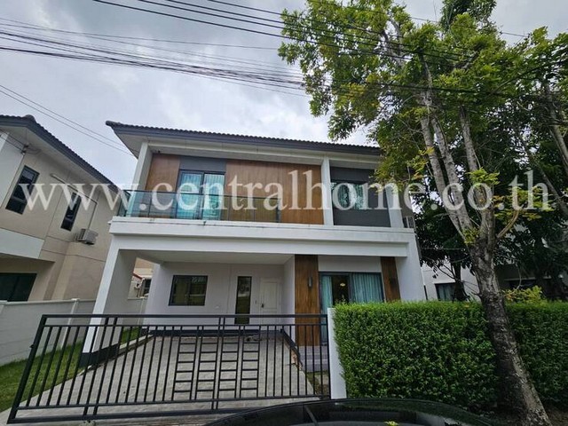 บ้านเดี่ยว เซนโทร ชัยพฤกษ์ - แจ้งวัฒนะ 2 ตรงข้าม Club house ใกล้ โรบินสันราชพฤกษ์