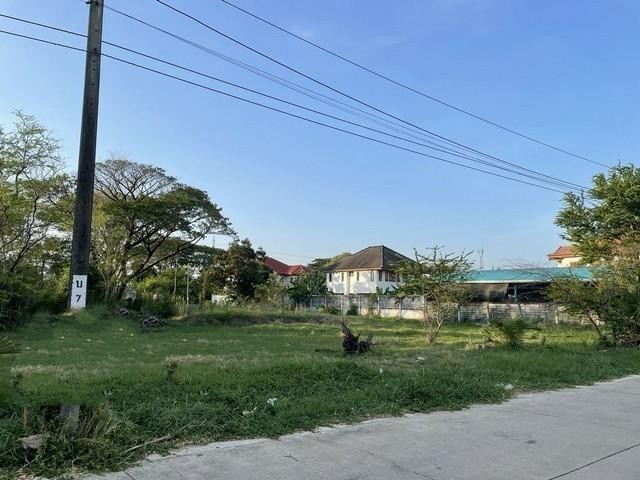POR2875 ขาย ที่ดิน อยู่ในหมู่บ้านเมืองทอง 2 โครงการ 4 ซอยพัฒนาการ 69 ทำเลดีเดินทางสะดวก เหมาะซื้อปลูกบ้าน แปลงรูปสี่เหลี่ยมผืนผ้า
