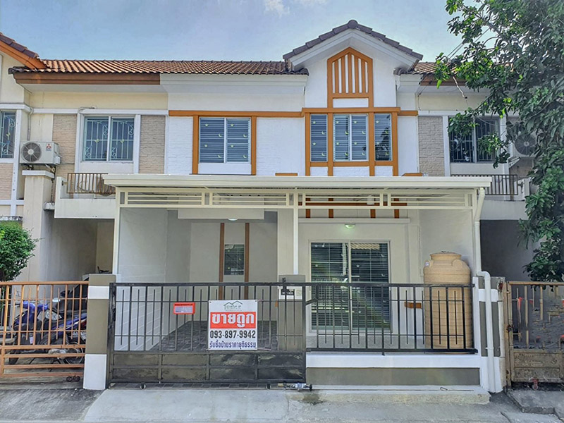 หมู่บ้านพฤกษาวิลล์ 16 รังสิต-นครนายก ไม่ต้องเข้าคลอง 3 นอน 2 น้ำ 1.99 ล้านฟรีโอน