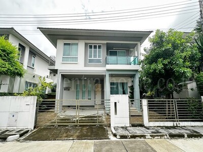 บ้านเดี่ยว ถนนสะพานนนทบุรี-บางบัวทอง ฮาบิเทีย บอนด์ ราชพฤกษ์ ขายถ