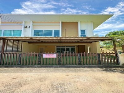 ขายทาวน์เฮ้าส์ 2ชั้น มบ.บุษบา เขาดิน-สวนเสือ อ.ศรีราชา จ.ชลบุรี 