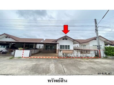 ขายบ้านแฝดโครงการ ก.กรีนทรีปาร์ควิลล์  พลูตาหลวง  สัตหีบ ชลบุรี