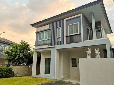 ให้เช่า บ้านเดี่ยว2ชั้น 54ตรว. ถนน รามอินทรา109 ใกล้แฟชั่นไอส์แลน