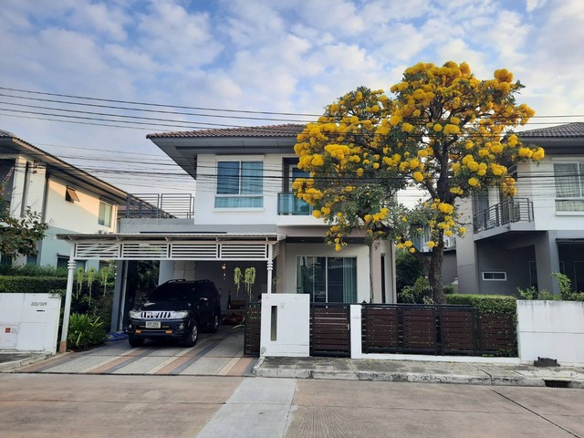 ขาย บ้านเดี่ยว 2 ชั้น หมู่บ้าน ฮาบิเทีย​ บอนด์ ราชพฤกษ์  ติดถนน สะพานนนทบุรี – บางบัวทอง (345)