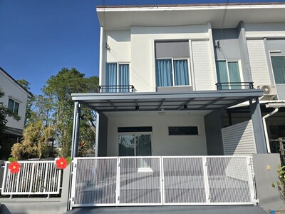 ทาวน์เฮ้าส์2ชั้นแปลงมุม หลังบ้านวิวสวนสาธารณะ ดอนเมือง สรงประภา