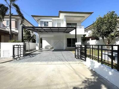 ให้เช่าบ้านเดี่ยว 2ชั้น หลังมุม สราญสิริ รามอินทรา2 ถนนปัญญาอินทร