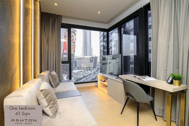 CRB1551 ให้เช่า Ashton Asoke-Rama 9 ตึก Omega ห้อง one bedroom 