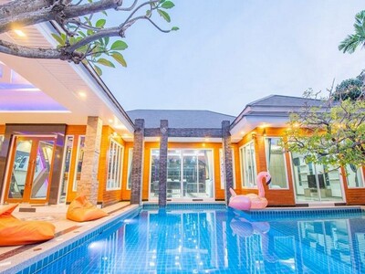 ขายบ้านพลูวิลล่าพัทยา หลังใหญ่ โซนห้วยใหญ่ บางละมุง ชลบุรี