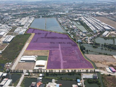 ขายที่ดิน ผังสีม่วง  โครงการ พระสมุทรเจดีย์  ตำบลในคลองบางปลากด