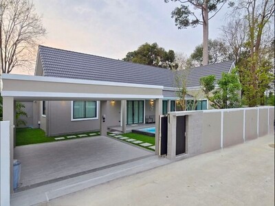 บ้านพลูวิลล่าพร้อมอยู่ ซอยสยามคันทรีคลับ บางละมุง ชลบุรี 