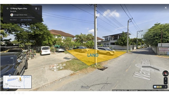 ให้แจ้งรหัส ZS02-018  ที่ดิน ถนนศรีนครินทร์ 53 พื้นที่ 1 งาน 