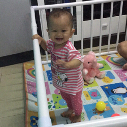 ที่กั้นเด็ก pvc พีวีซี
