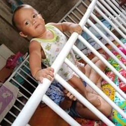 รั้วกั้นเด็ก pvc พีวีซี