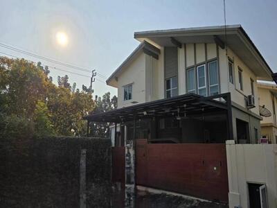 ให้เช่าบ้านเดี่ยว 2ชั้น หมู่บ้านพฤกษาปูริ ซอยกิ่งแก้ว 37 พร้อมอยู