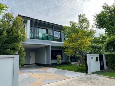 ให้เช่าบ้านเดี่ยว 2 ชั้นแปลงมุม บุราสิริ วงแหวน อ่อนนุช ใกล้เมกะบ
