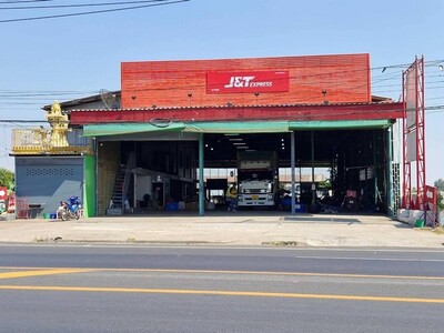 ขายที่ดินพร้อมโกดัง และคนเช่า ติดถนนสายกำแพงเพชร - ต.ท่ามะเขือ 