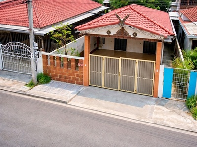 บ้านทรงไทย บรมราชชนนี64-70 ศาลาธรรมสพน์ สาย3 บ้านแฝด 2 ชั้น 