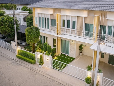 ปิ่นเกล้า-จรัญ ทาวน์โฮม 3นอน ตลาดครอบครัว บางกรวย 300ม. 4แอร์ 2ชั