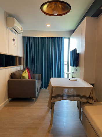 ขายคอนโด Metro Luxe Riverfront  ใกล้รถไฟฟ้า MRT ไทรม้า  ชั้น 6  (เจ้าของขายเอง)