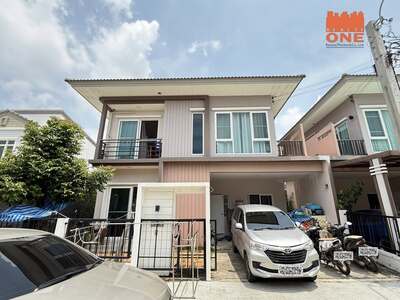 ขายบ้านแฝดสไตล์บ้านเดี่ยว หมู่บ้านคิวดิสทริค 