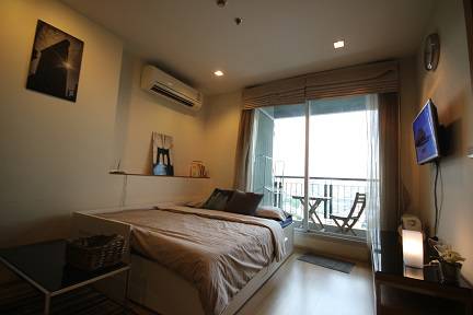 BH1607 คอนโด ริทึ่ม ห้วยขวาง ชั้น 20 ห้องมุม 1 ห้องนอน  1 ห้องน้ำ (46 m2) 20,000 บาท/เดือน