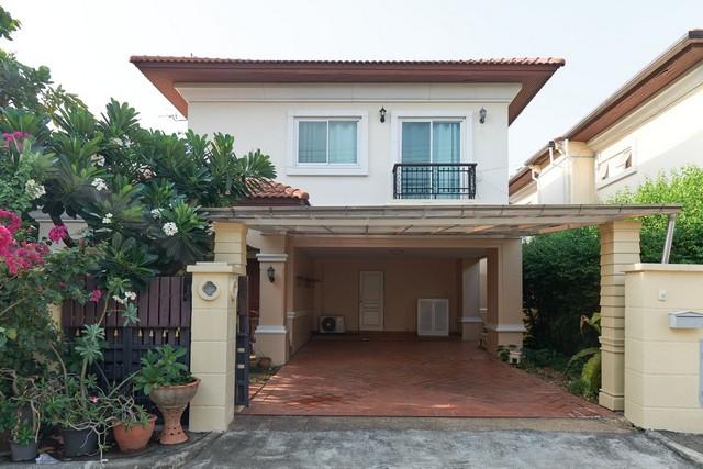 ให้เช่าบ้านเดี่ยว 2 ชั้น 84 ตรว. 4 ห้องนอน โครงการแกรนด์คาแนล ประชาชื่น พร้อมเฟอร์นิเจอร์  