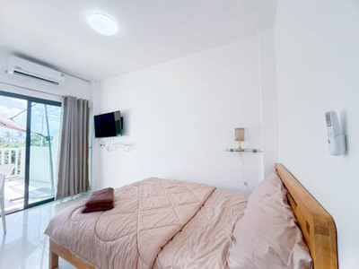 ห้องเช่ารายเดือน สมุย ชั้น 3 วิวดี ใกล้ Fisherman’s Village