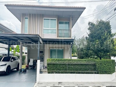 บ้านเดี่ยว ฮาบิเทีย บอนด์ ราชพฤกษ์ บ้านสวย หลังมุม 