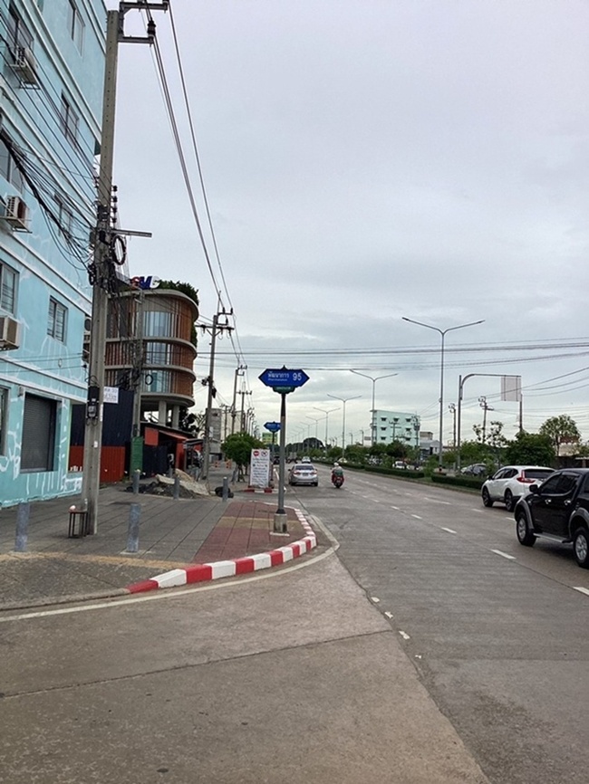 ให้เช่า ที่ดิน  281 ตรว ที่ถมแล้ว ใกล้กับหมู่บ้าน THE CITY พัฒนาการ พัฒนาการตัดใหม่ ซ.95