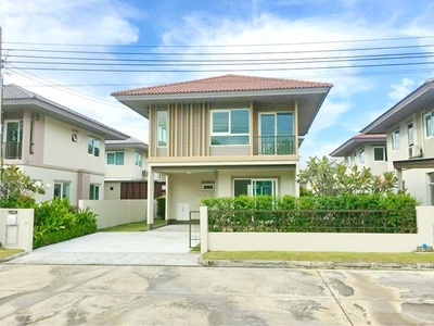 ให้เช่าคฤหาสน์ ABAC แสนสิริ 2 ชั้น รพ. บางเสาธง 2 บางนา 3.7กม.
