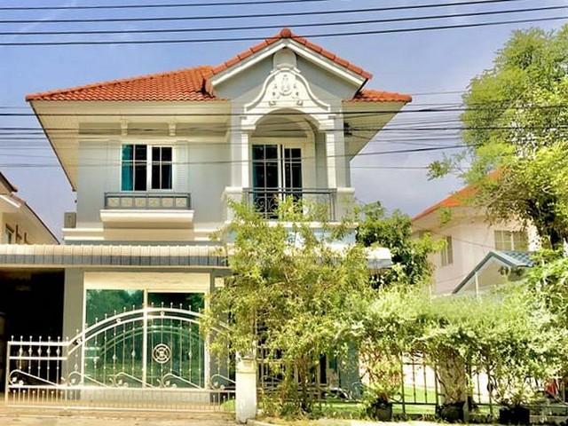 BH1823 ให้เช่า-ขาย บ้านเดี่ยว 2ชั้นวิวทะเลสาบ หมู่บ้านเดอะ วิลล่า รัตนาธิเบศร์ ท่าอิฐ นนทบุรี 
