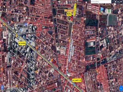 ขายที่ติดถนนลาดพร้าว101มีโรงเรียนเป็นสิ่งปลูกสร้างต่อยอดได้ ราคาด