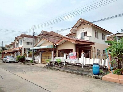 บ้านเดี่ยว 2 ชั้น ทำเลดีสุดในย่านนี้ โครงการ ซื่อตรง รังสิตคลอง 3