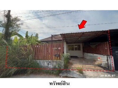 ขายทาวน์เฮ้าส์โครงการ บ้านสานฝัน 9 ถ.กรอกยายชา เนินพระ ระยอง