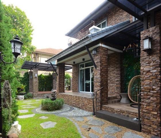 ขายบ้านเดี่ยว 2 ชั้น  บางแวก พุทธมณฑลสาย 2 หมู่บ้านปริญญดา บางแวก พื้นที่ใช้สอย 350 ตารางเมตร