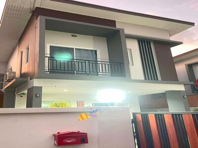 ให้เช่าบ้านเดี่ยว2 ชั้น สภาพบ้านใหม่1ปี ถนนหทัยราษฎร์ ไทยรามัญ 