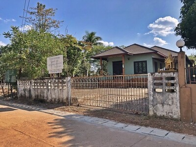 ขายบ้านเดี่ยว 1 ชั้น บ้านโสกแวง อ.ปากคาด จ.บึงกาฬ