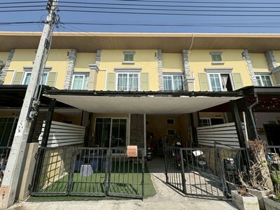 ทาวน์โฮมพร้อมเฟอร์ โกลเด้น ทาวน์ 3 สุขสวัสดิ์-พุทธบูชา  19.2 ตารา