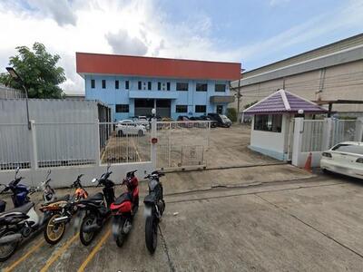 ให้เช่าโกดัง1015ตร.ม.ซอยสุขุมวิท66-1 ไฟฟ้า3เฟสใกล้BTSอุดมสุข 