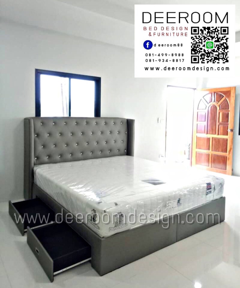 ฐานรองที่นอน เตียงนอน ฐานเตียง บล็อคเตียง เตียงดีไซน์ เตียงลิ้นชัก หัวเตียง ส่งตรงจากโรงงานที่มีคุณภาพ มีบริการส่งพร้อมติดตั้ง 