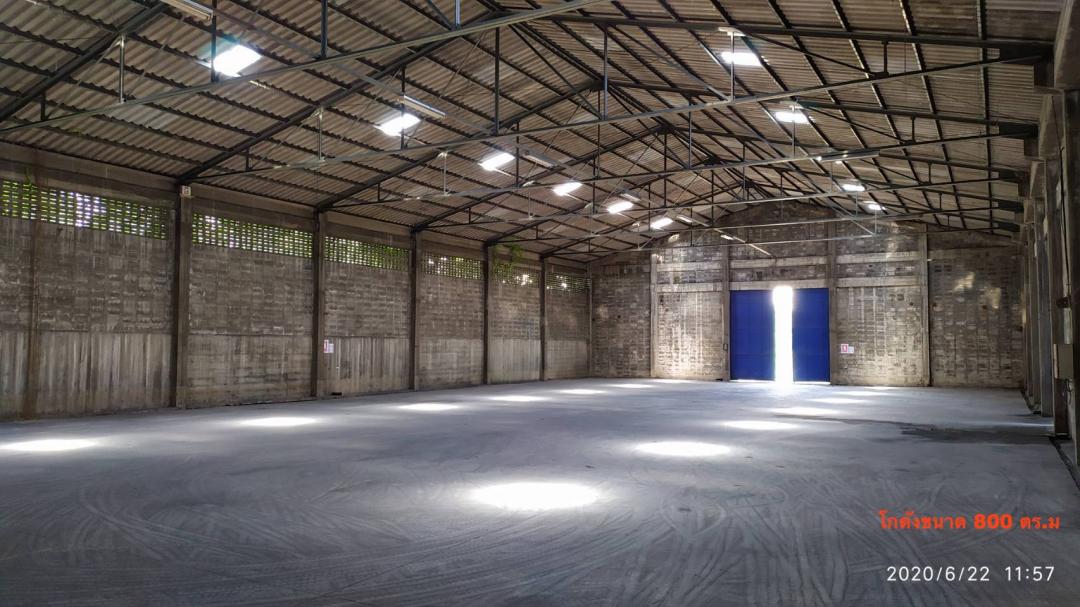 ให้เช่าโกดัง ขนาด 800 และ 1050 ตร.ม ใกล้สี่แยกสวนสมเด็จ ติวานนท์ ใกล้แม่น้ำเจ้าพระยา