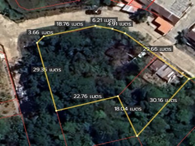 Best Price!! Selling Lower than Government Appraisal by 23%! 349.5 Sq.W Corner Land for SALE at Sirey Park Ville, Soi Malikaew