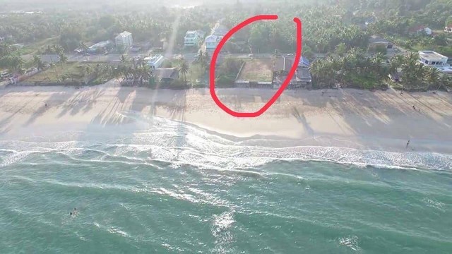 ทรัพย์ดีราคาคุยกันได้แถมวางดาวน์ผ่อนต่อได้    ขายที่ดินริมหาดสะพลีทรายขาวน้ำใสคราม สวยงามวิวทะเลธรรมชาติสุดสุด ปะทิวใกล้หาดสวยทุ่งวัวแล่น  