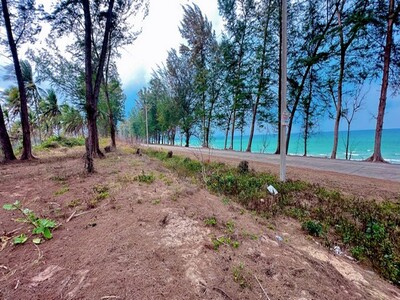 แปลงนี้ซื้อผ่อนตรงเจ้าของได้ ที่ดินติดถนนหลวงใกล้หาดบางเบิด ไร่ 8